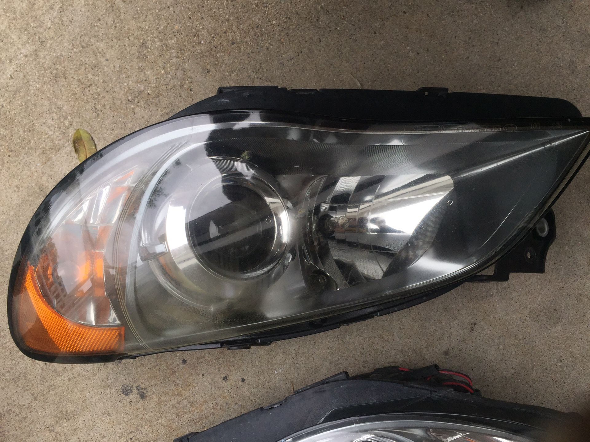 Subaru WRX headlights