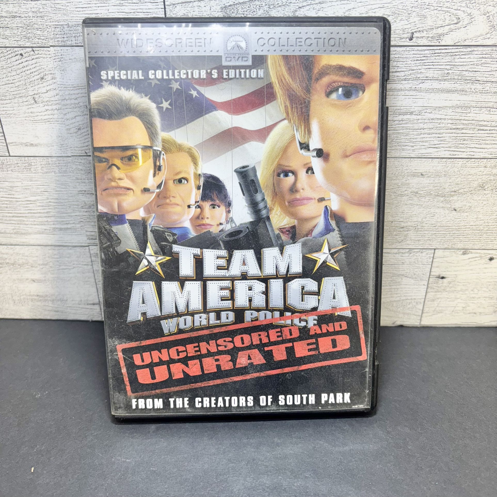 Team America World Police Uncensored & Unrated DVD Special Collector's Edition