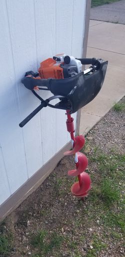 Post Hole Digger Stihl Bt131 W/drill