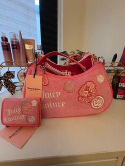 Juicy couture girls rule pink shoulder bag