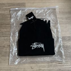 Black Stussy Beanie 