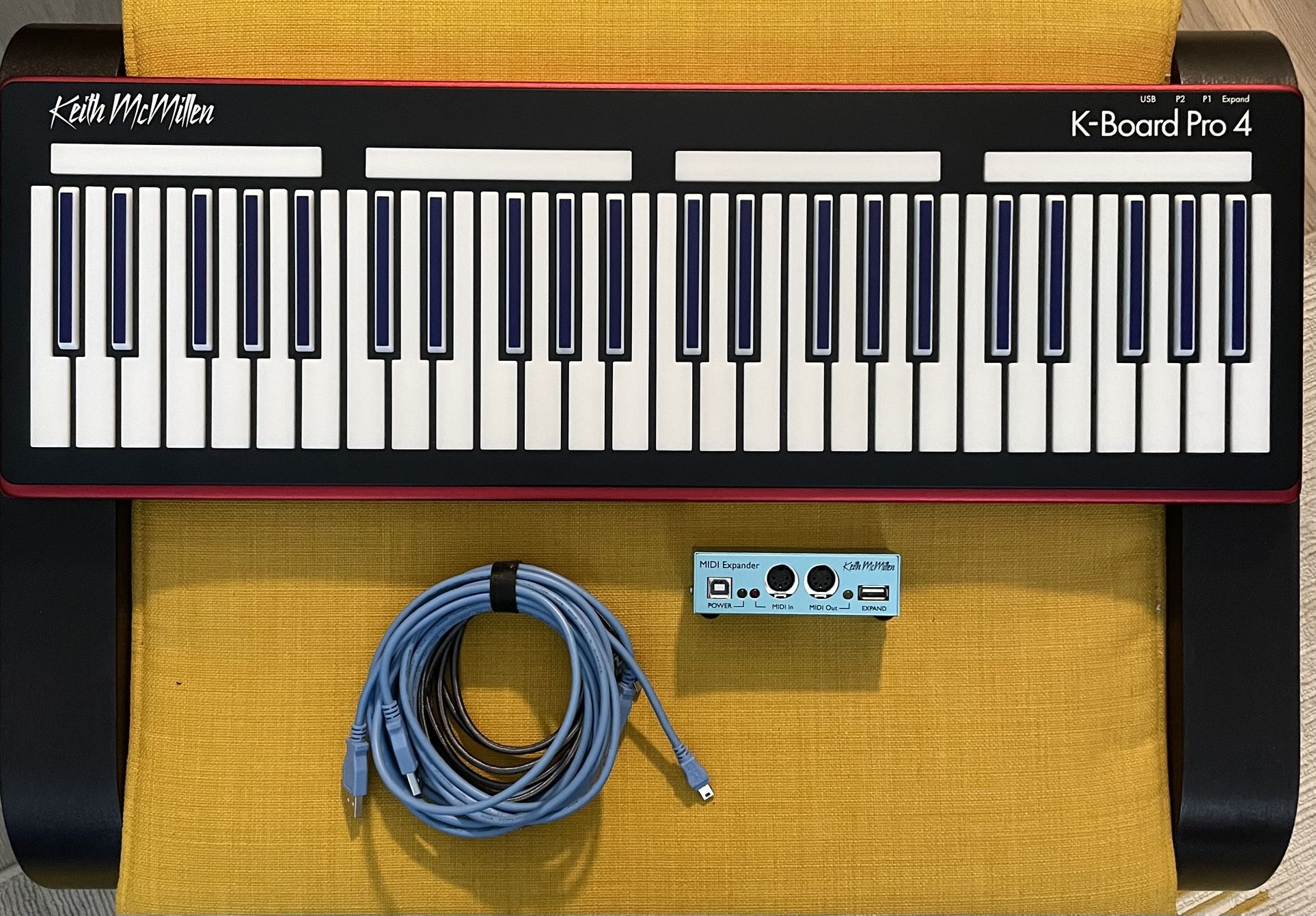 Keith McMillen: K board Pro 4 MPE 49 Key Midi Controller / Expander 