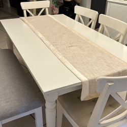 Mesa De Comedor De Madera 