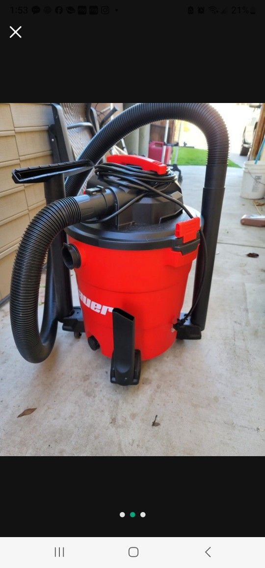 14 gallon wet / vac / blower