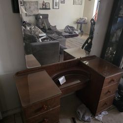 Vintage Art Deco Vanity 