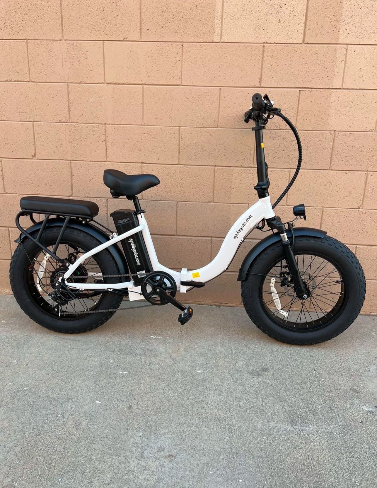 Folding Step Tru 750W 48V E-Bike 20”x4.0 $888 each