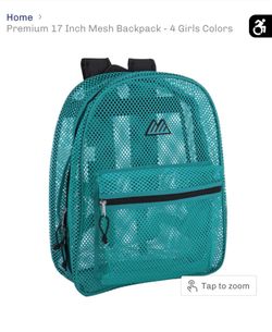 Mesh Book bag