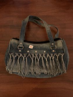 Girls denim handbag
