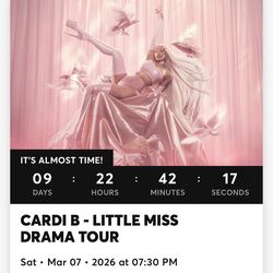 Cardi b tickets