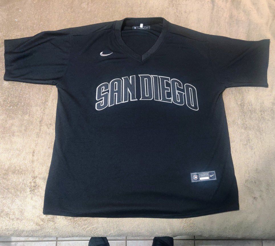 blank padres jersey