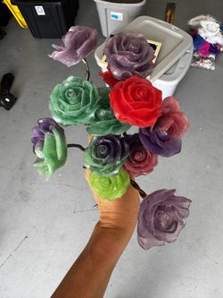 Metal Welded Roses - Flowers HAND MADE