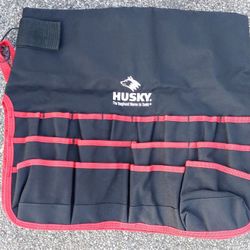 Husky Soft Sided Tool Pouch 18",  Black & Red, Sell