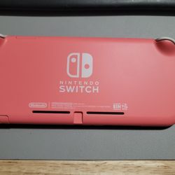 Nintendo Switch Lite Pink 32gb Good Condition