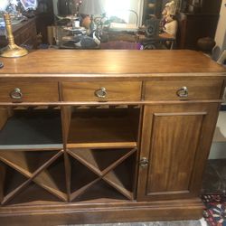 Bar Antique Solid Wood