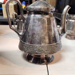Antique Silver Tea Set