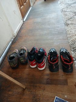 Jordan tennis shoes and other name brand basketball shoes