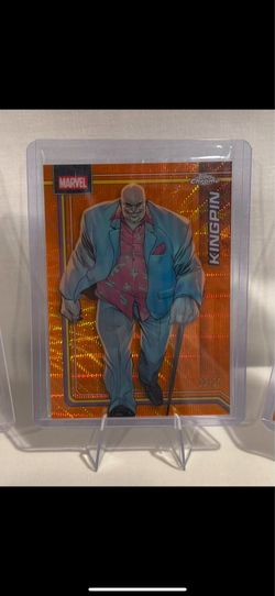 Topps Chrome Marvel- Kingpin  /25 Near Mint/Mint !!!RARE!!!
