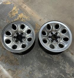 Chevy/GMC 6 Lug Steel Wheels (2)