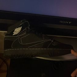 Nike Air Jordan 1 High Travis Scott "Black Phantom"