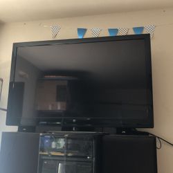 “60 Flat Screen Tv $200 OBO 