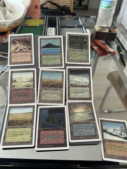 Mtg Dual Lands Proxy Magic Cards 