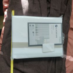 New Glacier Bay Fabric Shower Curtain