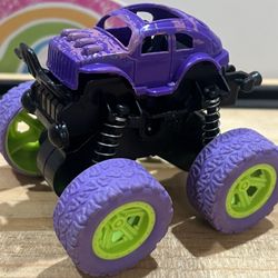 MONSTER  TRUCK - PURPLE - 3 1/2 INCH