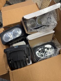 Vision X LED  Lights with Mounting Brackets