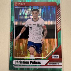 2024 Donruss Christian Pulisic Teal #10 /199 USA AC Milan