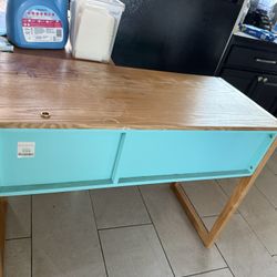 2 Drawer Desk And Char 