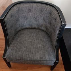 2 Chairs W End Tables