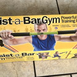 NEW!!.. 💪 Go Fit Resist a Bar gym strenght training workout 