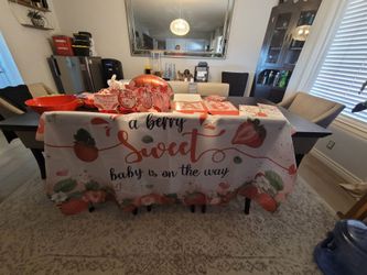 Strawberry Baby Shower Party Decorations