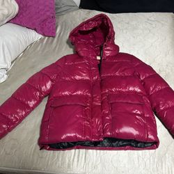 Pink Michael Kors Puff Jacket 