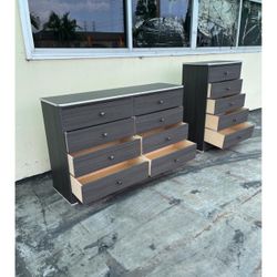 5 and 8 drawers dresser / Five and eight drawers dresser