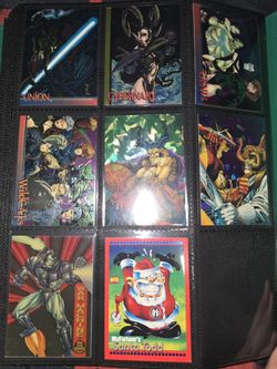 Comic Book Cards Lot