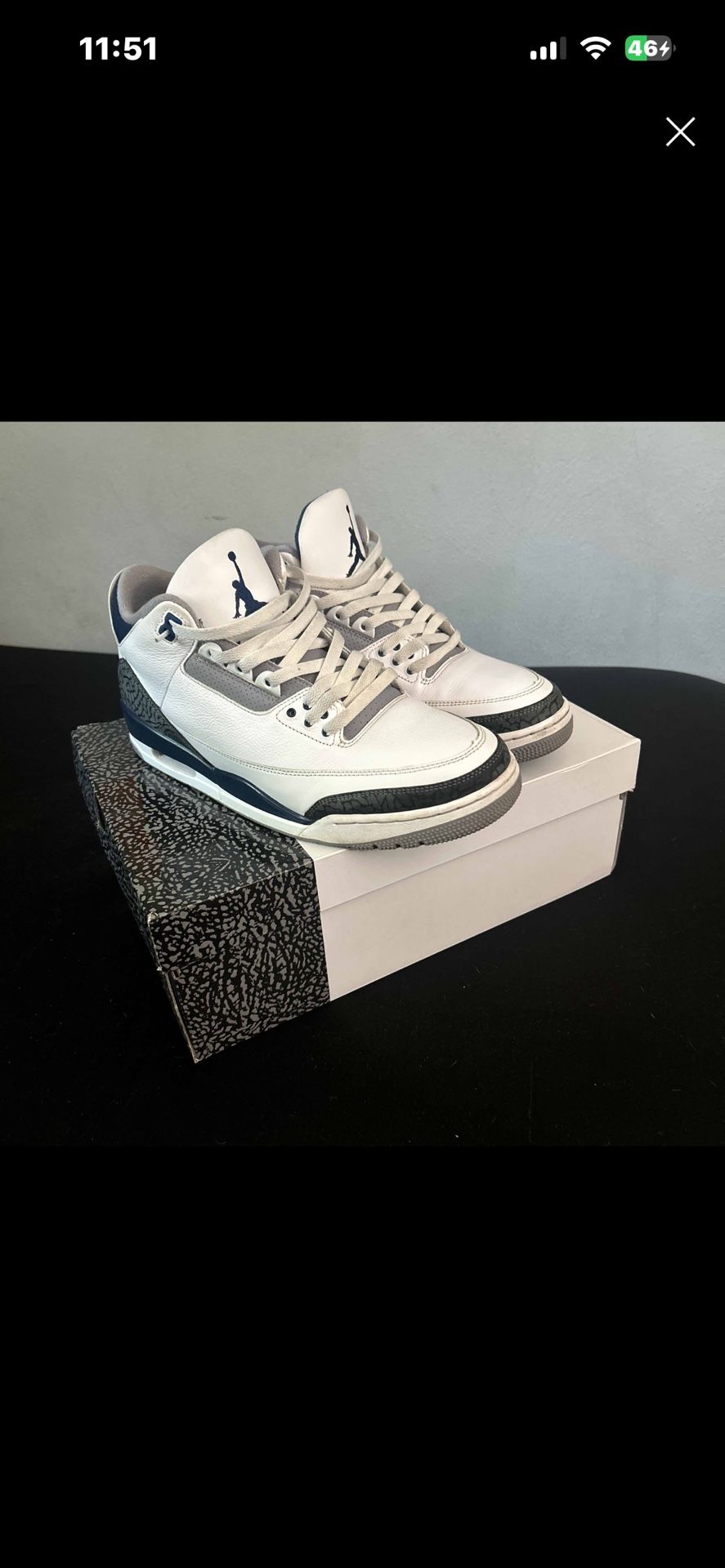 Jordan 3 "Midnight Navy"