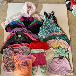 Toddler Girl Clothing Bundle 2T