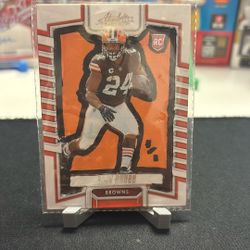 Nick Chubb Custom Card