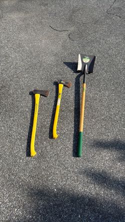 Axe and shovel