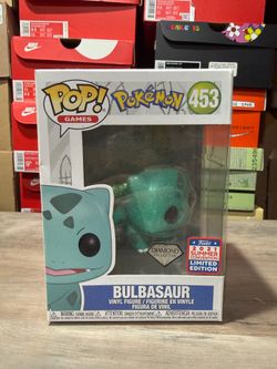 Funko Pop! Pokémon Bulbasaur #453 Diamond 2021 Summer Convention