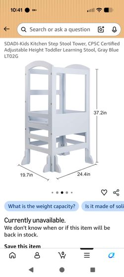 Kid toddler learning tower