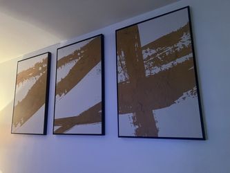 3 piece art work