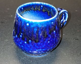 Vintage handmade mug