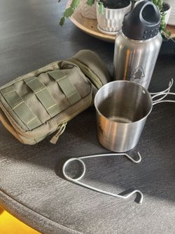 Survival Pathfinder Canteen, Cup, And Bottle Bag