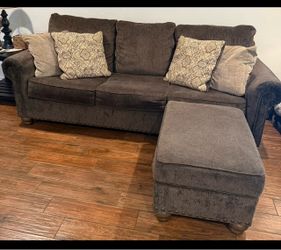Couch and ottoman
