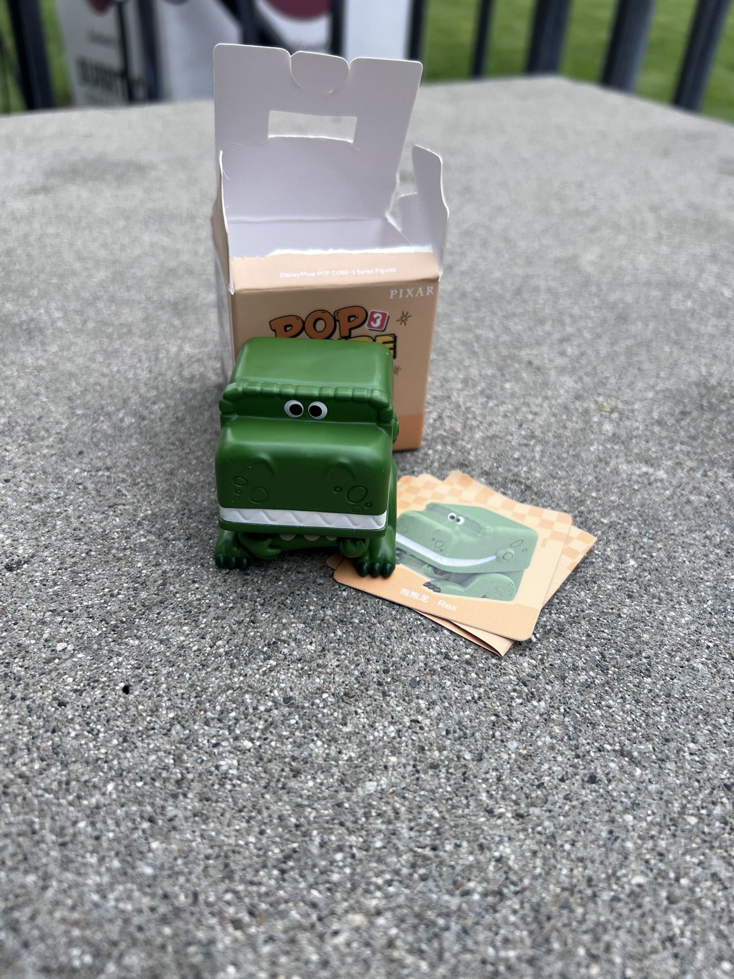 Rex Pop Mart Pop Cube