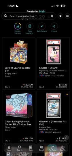 trading/selling