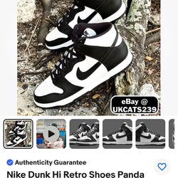Nike Dunk hi Retro Panda