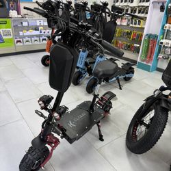 K Cloud V7 Electric Scooter 50MPH! Finance For $50 Down Payment!!